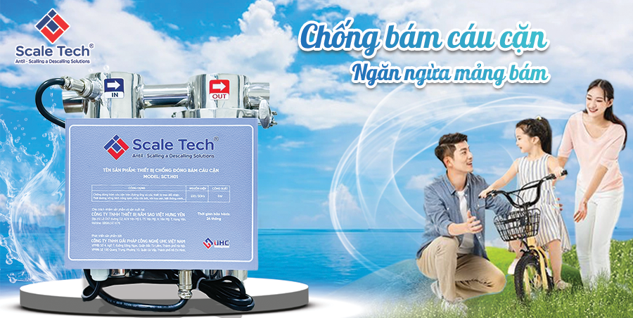 thiết bị chống đóng bám cáu cặn canxi